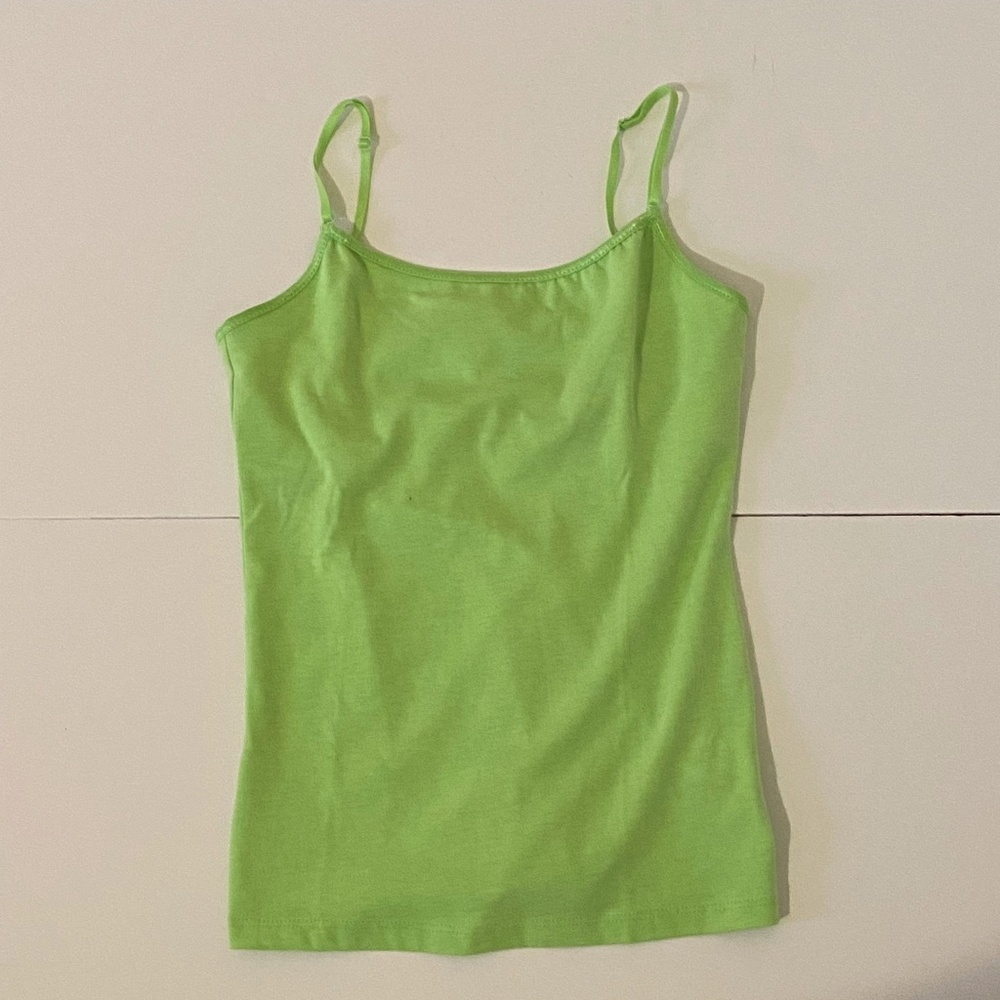 SWS basic green tank top, small